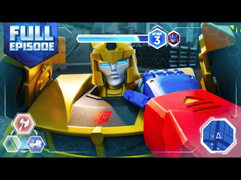 Bumblebee's Shoot'n'Loot! | E14 | Transformers: CYBERWORLD