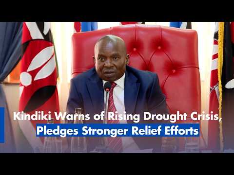 Kindiki Warns of Rising Drought Crisis, Pledges Stronger Relief Efforts