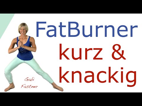 🍎 23 min. Fatburner kurz & knackig | effekives KraftAusdauer-Workout ohne Geräte, im Stehen