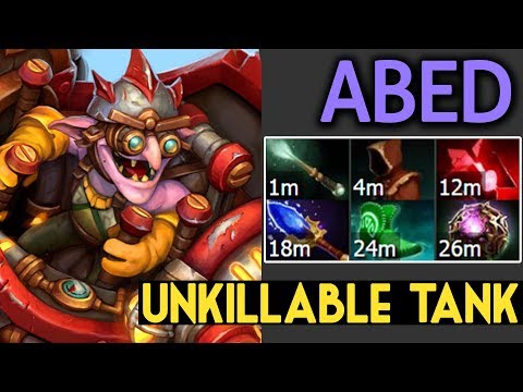 ABED Dota 2 [Timbersaw] Unkillable Tank