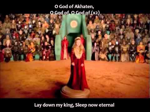 Doctor Who - God Of Akhaten (with lyrics)
