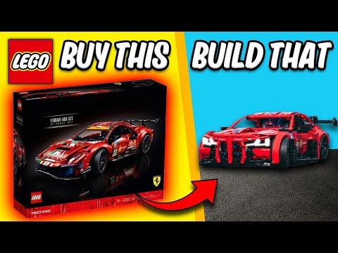 BUY This BUILD That - LEGO Technic Ferrari 488 GTE