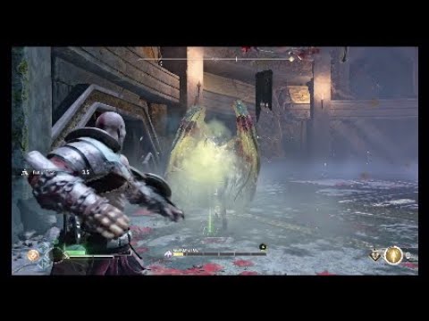 God of War Platinum Walkthrough #28 - 'Return to' Wildwoods and Valkyre #3 Geirdriful