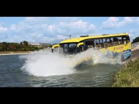 Amphibian bus tour in Budapest