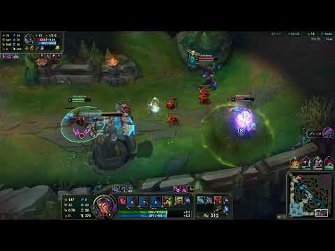 [kda 9/9/20] AP Shaco vs Maokai support ranked patch 13.16