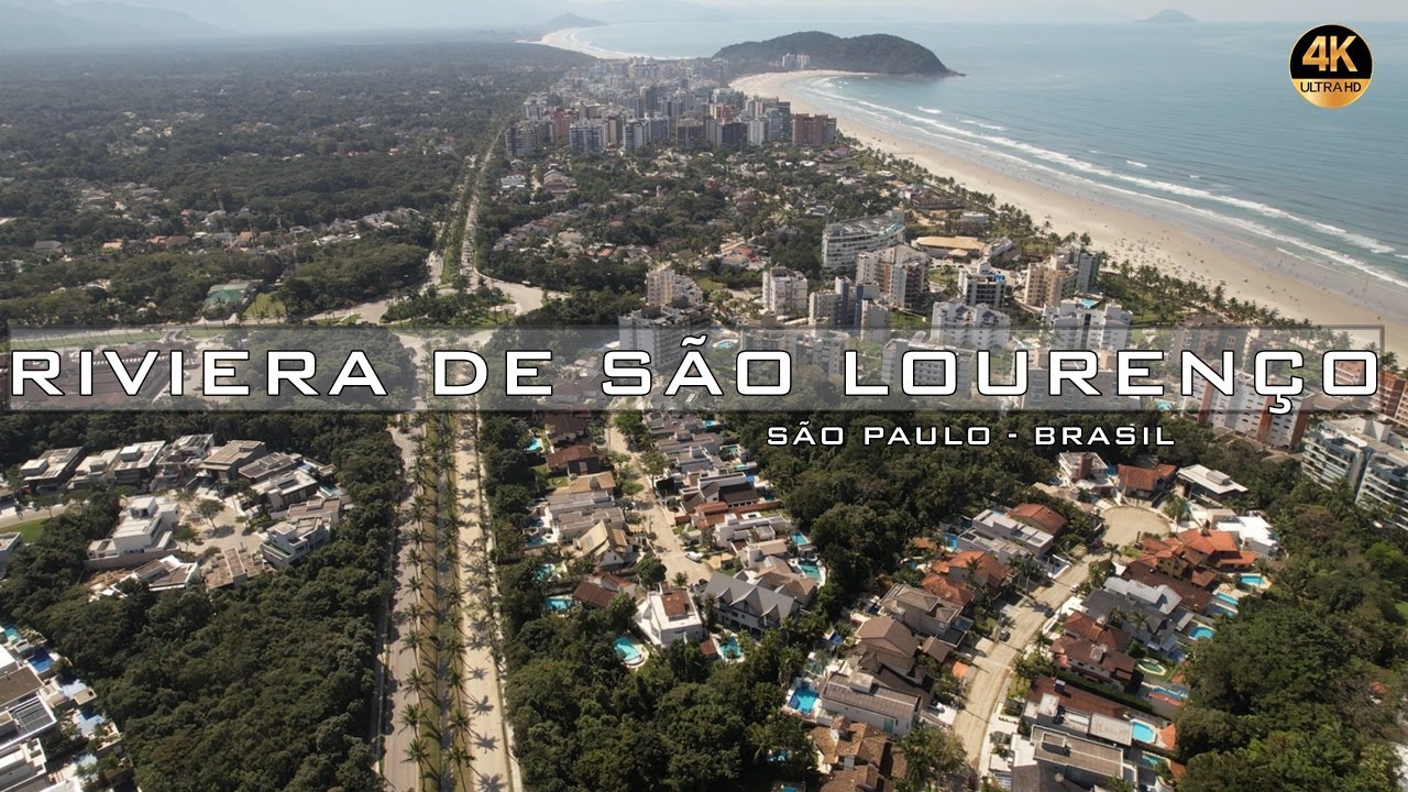 RIVIERA DE SÃO LOURENÇO, BERTIOGA EM SÃO PAULO 🇧🇷 4K ULTRA HD - O M² MAIS CARO DO BRASIL