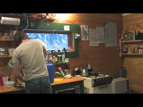 UAF - 2010 - Student living in a dry cabin