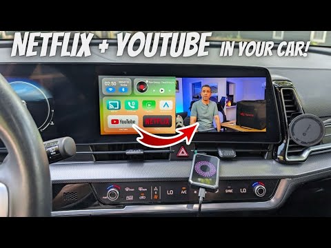 LAMTTO 3 - in - 1 Magic Video Box Review - YouTube + Netflix + Wireless CarPlay Demo