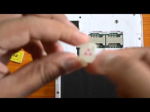 How to Insert SIM and microSD into Micromax Canvas Doodle 3