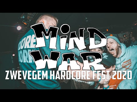 MINDWAR @ Zwevegem Hardcore Fest 2020 - MULTICAM - FULL SET