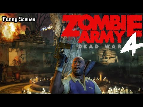 Zombie Army 4 | Funny Scenes Horde mode