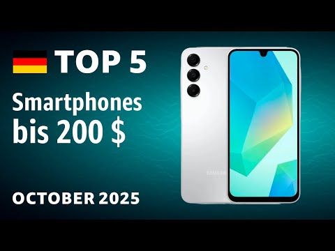 TOP-5: The best smartphones under $200 – October 2025!