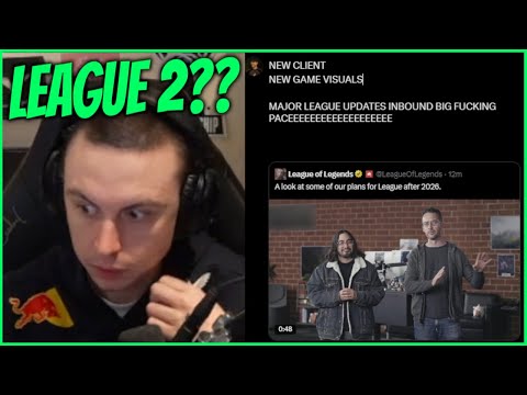 Caedrel Reacts To HUGE League Of Legends Updates In 2027 (League 2?) FT. ohnePixel