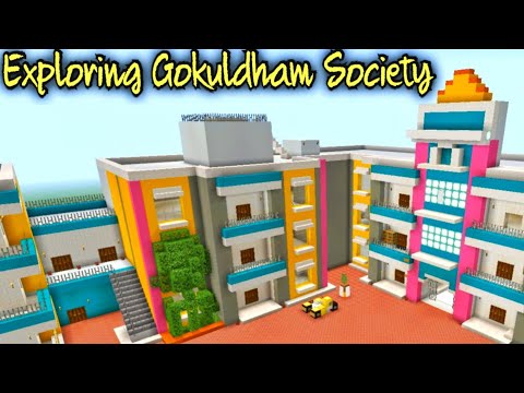 Uncover the Hidden Secrets of Gokuldham Society in Minecraft!