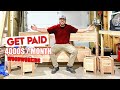 How I Made $4,000 In One Month Woodworking