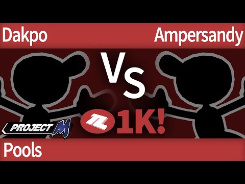 TLOC 1K PM - FX | Dakpo (GnW) vs Ampersandy (GnW) - Pools