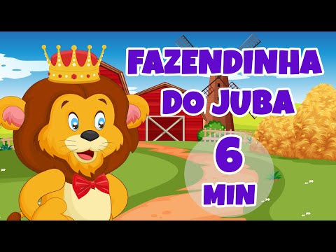 Fazendinha do Juba - Giramille 6 min | Desenho Animado Musical