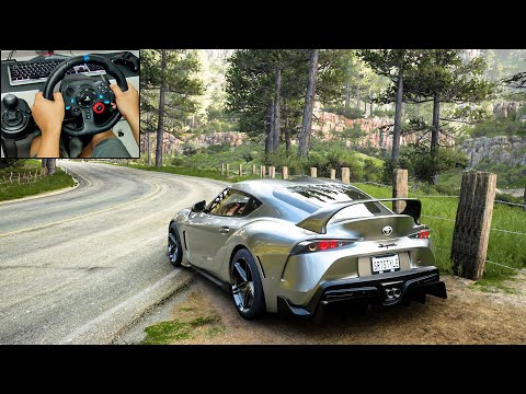 2020 Toyota Supra GR - Forza Horizon 5 | Logitech g29 gameplay