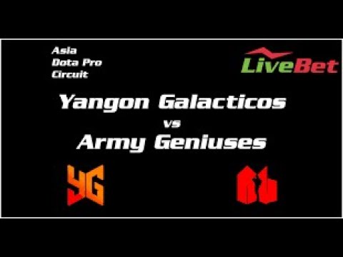DOTA 2 LIVE -  |  Army Geniuses v Yangon Galacticos | DPC 2021 SEA Lower Division