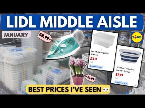 Lidl Middle Aisle Today | Best Prices I’ve Seen in a Long Time