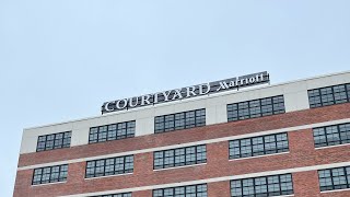 Courtyard by Marriott Waterloo Cedar Falls, Iowa | USA Vlog| Hotels in Waterloo Iowa| Room Tour