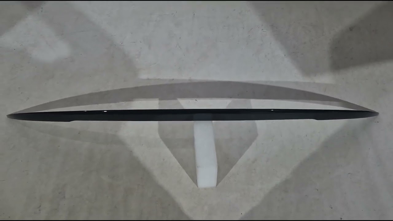 BMW 4-serie F32/F33/F36 2012–2020 Spoiler P-Style (til F33, blank sort) Video 1