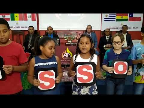 1º Congresso Missões - Apresentação das Crianças