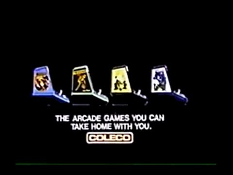 Coleco mini Arcade Commercial  (1982)