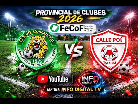 DEP. CONCEPCION VS. CALLE POI - 2° TIEMPO - CONCEPCIÓN DEL YAGUARETÉCORÁ