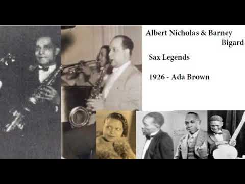 Albert Nicholas & Barney Bigard sax team – SAX LEGENDS