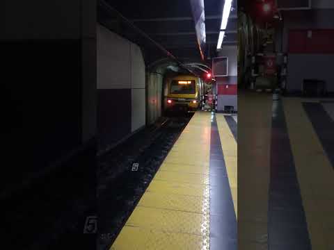 Subte Línea E Alstom 100 Saliendo de Correo Central #argentina #buenosaires #metro #subte