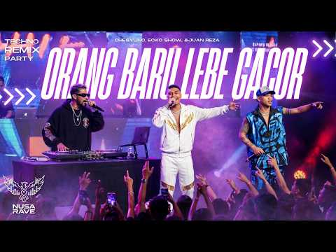 TOR MONITOR KETUA | ORANG BARU LEBE GACOR - Ecko Show, Juan Reza, Chesylino - Techno 🔊🔥| Nusa Rave