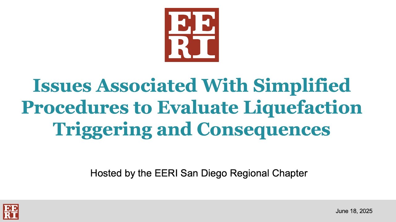 Issues Associated With Simplified Procedures to Evaluate Liquefaction Triggering and Consequences