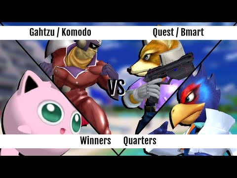 DGS SSBM Doubles - Winners Quarters - Gahtzu & Komodo vs Quest & Bmart