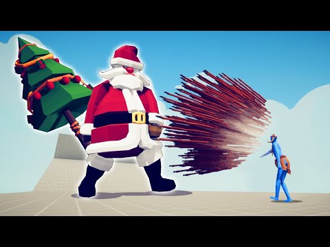 GIANT SANTA CLAUS vs EVERY GOD | TABS - Totally Accurate Battle Simulator