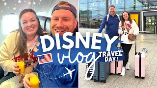 WALT DISNEY WORLD! ✈️ DAY 1 • travel day, Virgin flight, Sunshine Flyer & Pop Century Resort Vlog ✨