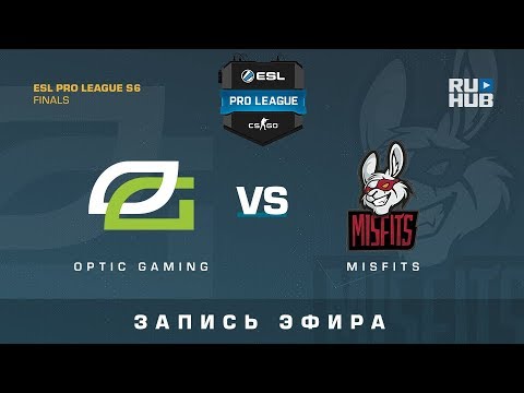 OpTic Gaming vs Misfits - ESL Pro League Finals - de_overpass [GotMint, SleepSomeWhile]