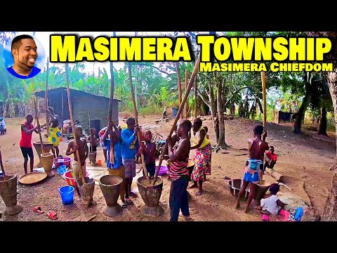 Welcome To MASIMERA TOWNSHIP - Sierra Leone  🇸🇱 Roadtrip 2022 - Explore With Triple-A