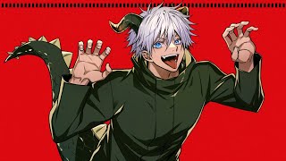 Cover art for salamander But gojo ver!!!!