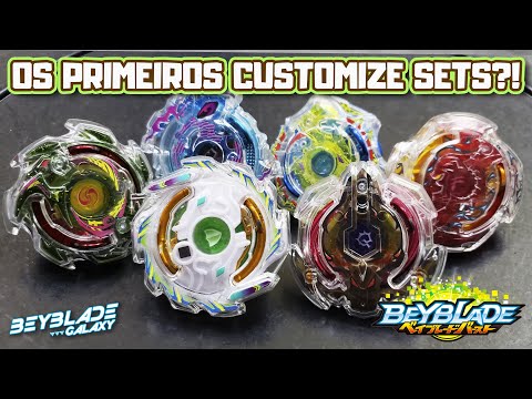 #TBT Set do MINOBOROS .O.Q contra o set do UNICORN .R.D - Beyblade Burst ベイブレードバースト