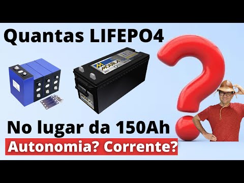 How many Lifepo4 to replace a 150Ah Lead Acid?
