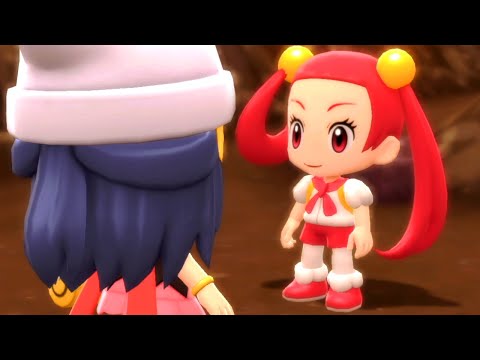 Pokemon Shining Pearl - Walkthrough Part 11 No Commentary Gameplay - Route 206, Wayward Cave & Mira