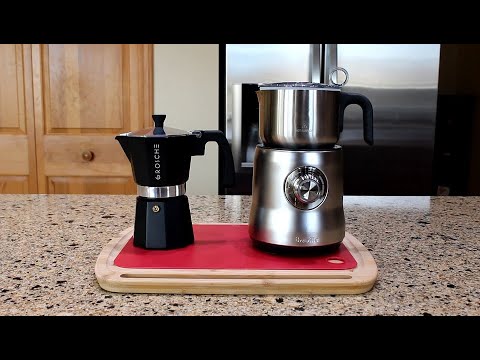 Espresso Coffee Maker and Milk Frother