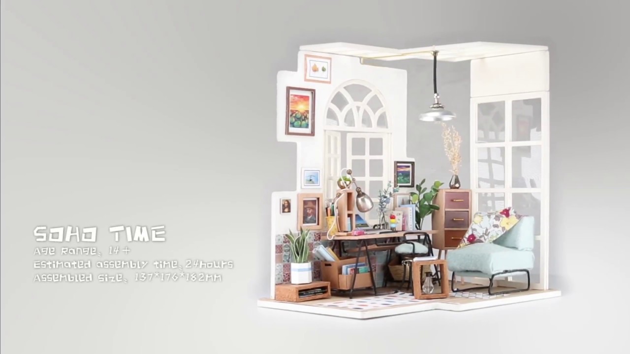 RoboTime miniatura domečku Domácí kancelář