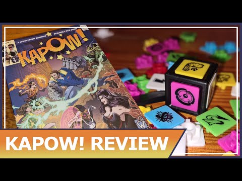 Kapow (Volume 1) Review - 2 Players, Many Dice!