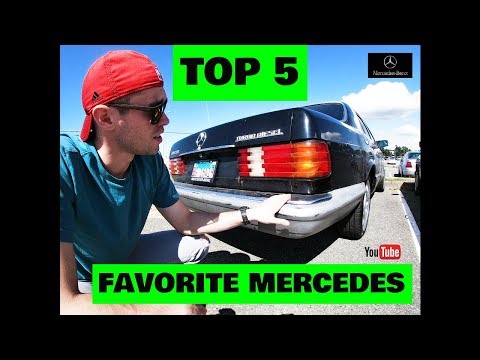MY TOP 5 MERCEDES OF ALL TIMES!!! (WITH DETAILS)