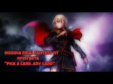 Dissidia Final Fantasy NT Open Beta: An 'Ace' in the Hole