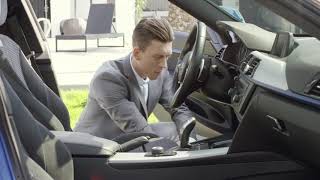 L1TL01721509 KAGU Floor Mat Set for 2020 Tesla Y; 2023 Tesla Y, Black, 2nd Row/Rear [Black] - video thumbnail 2