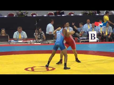 Jr World GR - Varona (USA) tech. fall Kocar (SLO), 55 kg