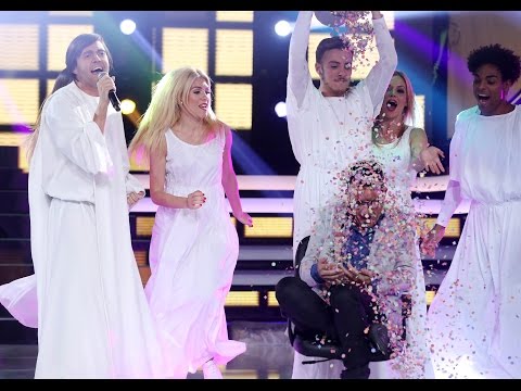 David Guapo imita a Los Inhumanos  - Tu Cara Me Suena